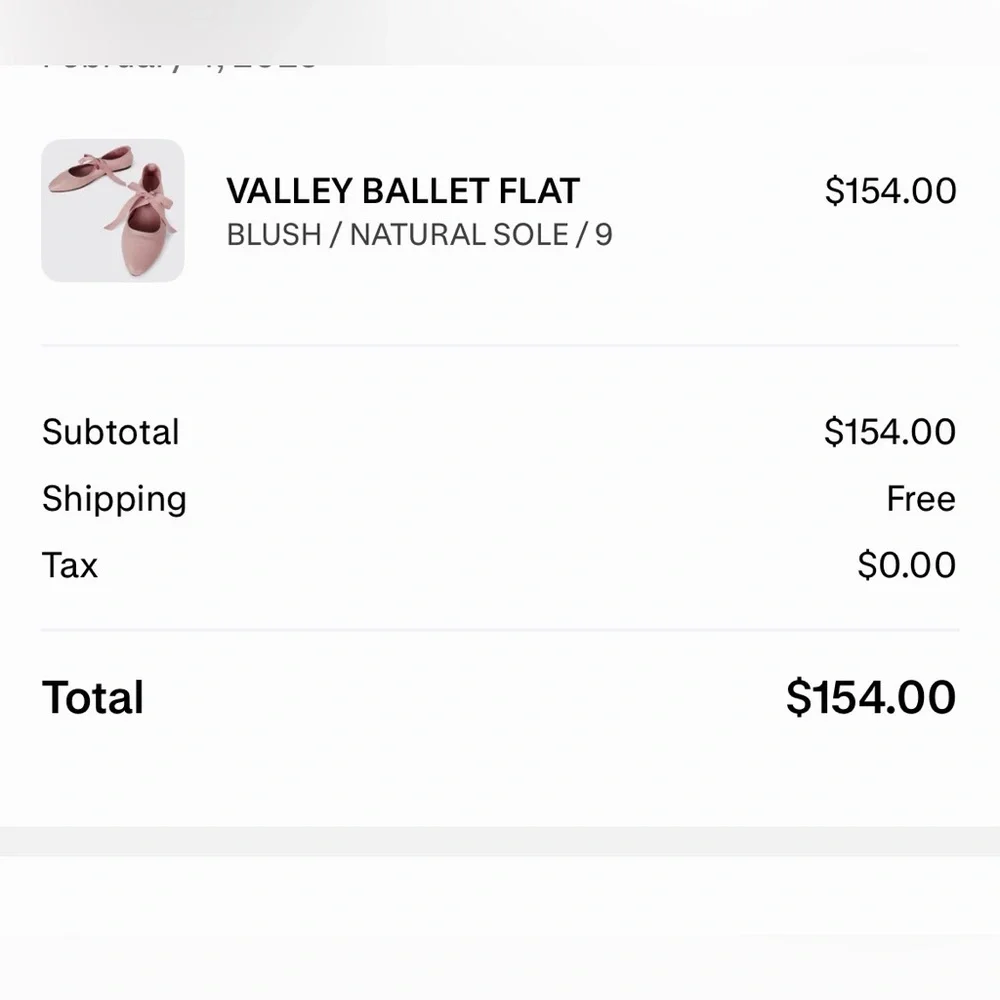 Intentionally Blank Valley Leather Flats in Blush size 9 - Picture 12 of 12